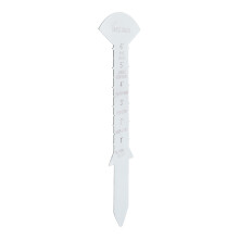 30cm Klarer lustiger Text Eisen-Grashöhenmesser für Garten & Rasenüberwachung