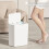 10L Intelligent Induction Trash Can Kitchen Storage  Bucket for Bathroom Kitchen Trash Can Grey 5
