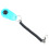 Sky Blue Dog Clicker with Black Wrist Strap and Ring Universal Training Tool 1