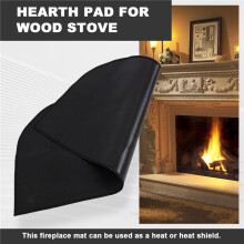 Fireproof Hearth Rugs Flame Retardant Blanket for Fireplace Flame Retardant Mat Hearth Pad for Wood Stove 100x150cm