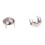 5X 100 Silver Copper Round Cone Rivet Spike Studs Spots DIY Rock Punk 8mm 2