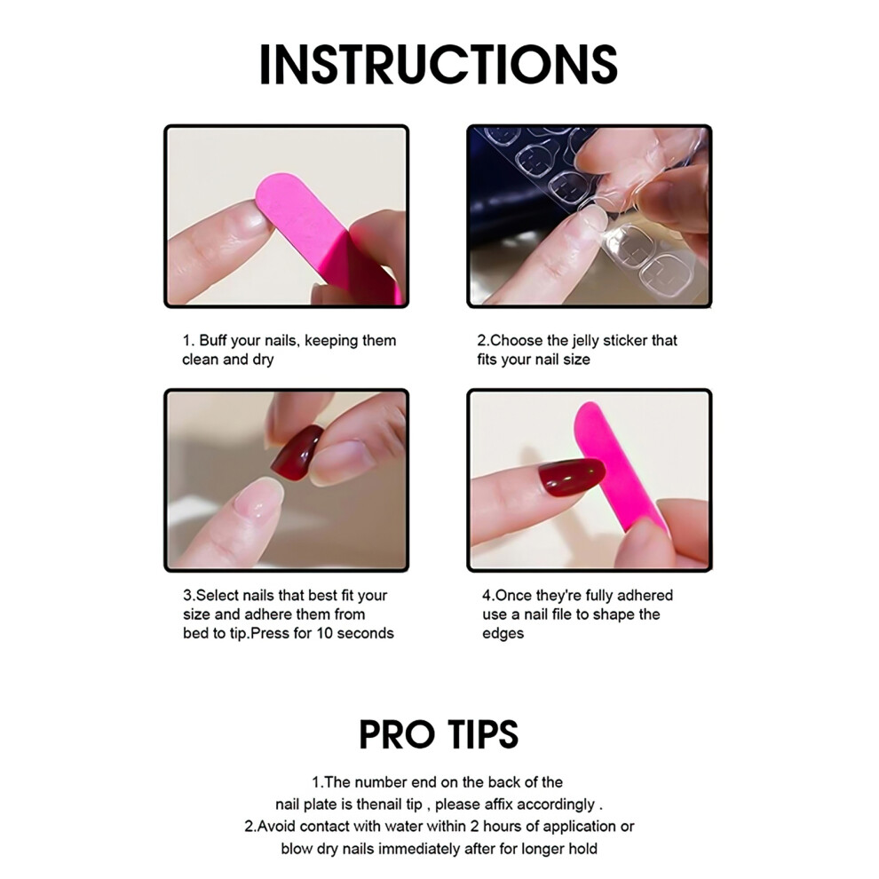 Bright-Home (L) Gentle Press On Nails With Cat Eyes Tip Ultra-Flexible Long Lasting Fake Nails For Daily And Parties Wearing