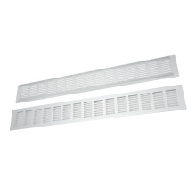 2 Pcs Aluminium Alloy Ventilation Grille 80x600mm for Cabinets & RVs