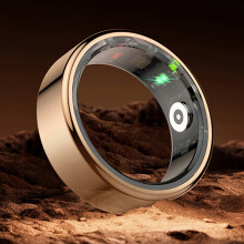 R02 Ring for Men & Women with Charging Case, Health Monitor, Multi-Sport Mode H