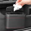 Car Trash Bin - Hanging Vehicle Garbage Dustbin, Square Pressing Type, Auto Storage Box, Plastic 2
