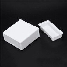 4X 2 in 1 White 24 Pieces Microscope Slides Staining Rack Dish Set