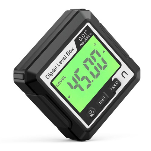 Digital Electronic Level Digital Angle Fnder 90Magnetic Inclinometer Protractor Precision Level Box Black 2
