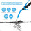 Portable Liquid Transfer Pump,Battery Powered Water Fuel Transfer with Nozzle for Quick Flow Control & Stop 4