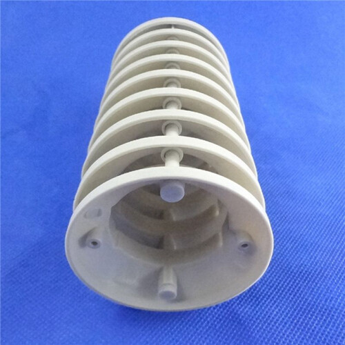 2X White Outer Shield for Thermo Hygro Sensor, Spare Part for Weather Station (Transmitter / Thermo Hygro Sensor)