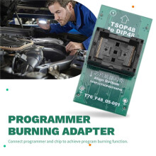 For XGecu T76 Programmer TSOP32 / TSOP40 / TSOP48 to DIP48 ZIF Adapter Burning (T76 F48 05-001)