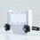 2X Upgraded Featherboard Safety Device Stackable Feather Board Fits Most Standard , T-Slots, T-Rails  Table Saws,White 3
