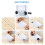 2X Upgraded Featherboard Safety Device Stackable Feather Board Fits Most Standard , T-Slots, T-Rails  Table Saws,White 4