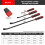Hi-Spec Pry Bar  Strike Cap Nail Puller Chisel Car Repair Tool Set Remover Removal Hand Tools 5
