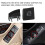 3X Window  Button Covers for   W204 C E Glk Class, Front Left+Right Window  Repair Button Caps 9