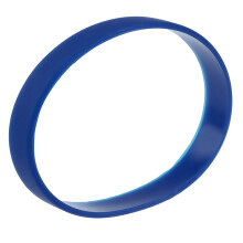 2X Fashion Silicone Rubber Elasticity Wristband Wrist Band Cuff Bracelet Bangle Dark