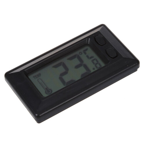 2X Temperatura Interna Display LCD Auto Digitale Termometro 1