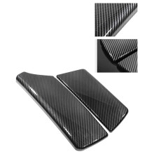 3X for - 5 Series F10 2011-2016 Carbon Fiber Center Armrest Box Covers Console Box Storage Box Trim Cover
