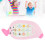 Bilingual Baby Teether Phone Toy, Pink, 15x7cm, Multi-Mode Educational 1