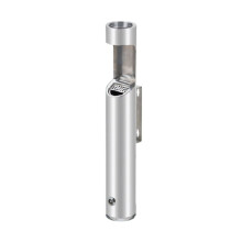 Stainless Steel Wall Mounted Ashtray 602, Outdoor Weather Resistant, Quick Empty, Space Saving Design