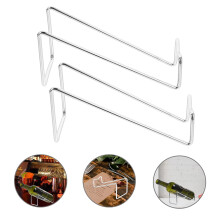 Metal Storage Shelves Stand Bottle Rack Single Wine Bottle Holder Rack,Stylish Wine Bottle Organizer for Wine Lovers