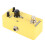 Electric Guitar Effects Pedal Single Block Mini Yellow Overdrive Modulation Effector 13