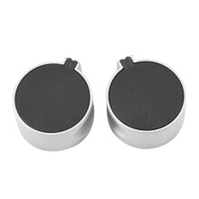 6Pcs Stove Knobs Replacement 8 Mm D Shaft Control Knobs for Cooker Oven Gas Hob Switches Adapters