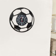 Cartoon Football Clock Fashion Simple Wall Clock Living Room Bedroom Wall Quartz Clock Wall Clock