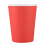 40 Paper Cups (9Oz) - Plain Solid Colours Birthday Party Tableware Catering(Red) 2