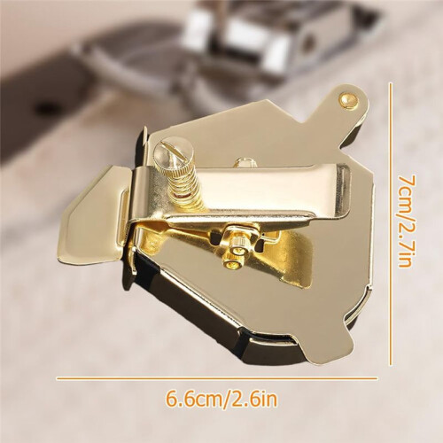 Upgraded Multi-Purpose Magnetic Guide for Sewing Machine,Universal Gold 1PCS 2