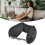 Cuscino da viaggio portatile a forma di U, 15,5x61cm, nero 9