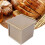 Loaf Pan with Lid, Dough Capacity Non-Stick Rectangle Flat Toast Box for Oven Baking 6