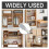 Shelf Support Peg,Support Cabinet Shelf Pins,Clear Plastic Replacement Peg Cabinet Shelf Supports Pins for Kitchen 50Pcs 6