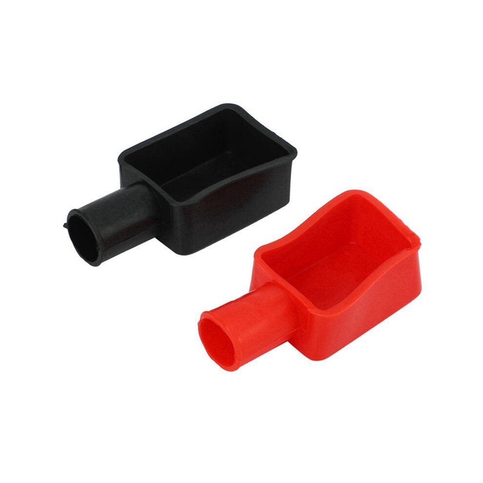 8 Pcs Car Battery Positive And Negative Protective Covers, Rubber Sleeves, Battery Terminal Protection Sleeves 4712088401858