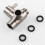 (brushed) Shower Arm Diverter Valve, Bathroom Brass G1/2 3 Way Shower System Component Replacement For Handheld Fixed Spray Shower Head A 3
