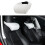 2X Car  Headrest Neck Pillow Comfortable Memory Foam for  Model x Y S 3 Accessories White 3