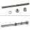 60 Pairs 1/8 Inch Cable Railing Kits 30 Degree Beveled Washer Threaded Stud Tension End Fitting Terminal for Decking 4