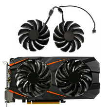 4pcs 88mm GPU Cooler Card Fan for REDEON AORUS RX580/570 GIGABYTE GV-RX570 AORUS GV-RX580AORUS