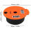 2X Reusable Coffee Capsules, Compatible with for -S Tassimo Machines, Coffee Filter Refillable Coffee Pods 180Ml 2