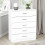 Seconique Dakota 5 Drawer Chest - White 1