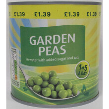 Bestin Garden Peas 560g (Pack of 12)