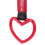 5X Heart Jdm Tsurikawa Ring for Subway Train Bus Handle Strap Charm Drift Universal 6