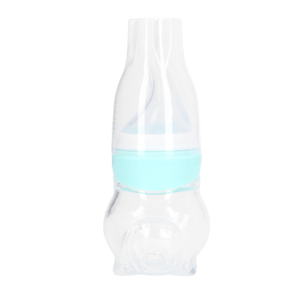 Baby Silicone Nipple Feeder For Newborns, 150Ml, Multifunctional Blue