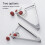 3PCS  Pitter Remover Stainless Steel Cherries Corer Pitter Tool,  Seed Remover Multi Function Fruit Pit 6