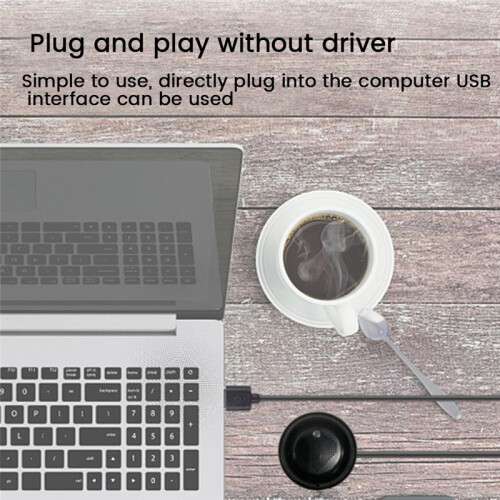 Conferentie USB-Microfoon, USB-Computer Microtype Condensatormicrofoon, Omnidirectionele Microfoon voor Laptop-Pc 1