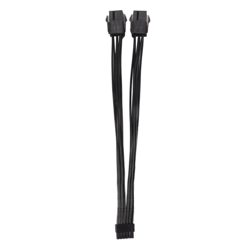 Cabo de AlimentaçãO Dupla de 6 Pinos para  12 Pinos GPU para RTX30 Series 3070 3080 3090, 7,8 Polegadas (20 Cm) 1