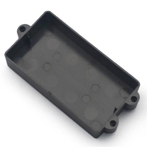 Guitar Pickup Cover 2pcs Black for 4/5 String Instruments 4MB 2
