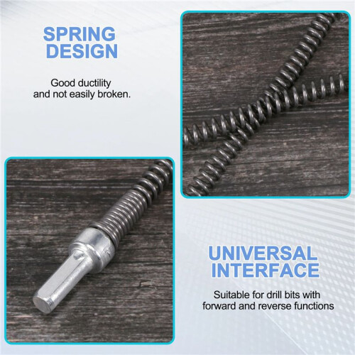Spring Pipe Dredging Tools Drain Cleaner Sewer Sinks Basin Pipeline Clogged Remover Bathroom Toilet Cleaning Tools 2