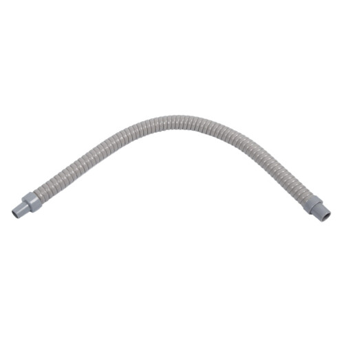 3Pcs Plastic Water Drain Pipe Hose 60cm Long for Air Conditioner Gray 1