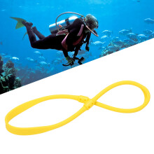 Collana regolatrice in silicone 80 cm giallo scuba