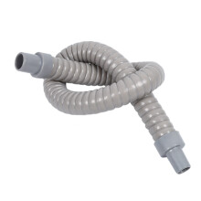 3Pcs Tuyau de Tuyau de Vidange D'Eau en Plastique 60cm de Long pour Climatiseur Gris